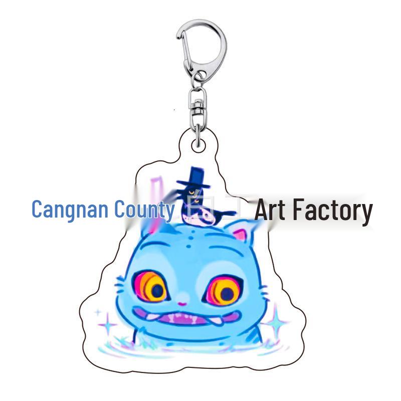 Kpop Demon Hunter Girl Group Keychain: Lumi, Zoe, Mira & Qin Yu Cute Acrylic Schoolbag Pendant
