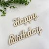 Wooden Birthday Number Sign for Baby's First Birthday & 100 Days Photo Props