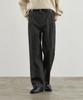 Drawfit Relaxed Wide Raw Denim Pants [Black]
