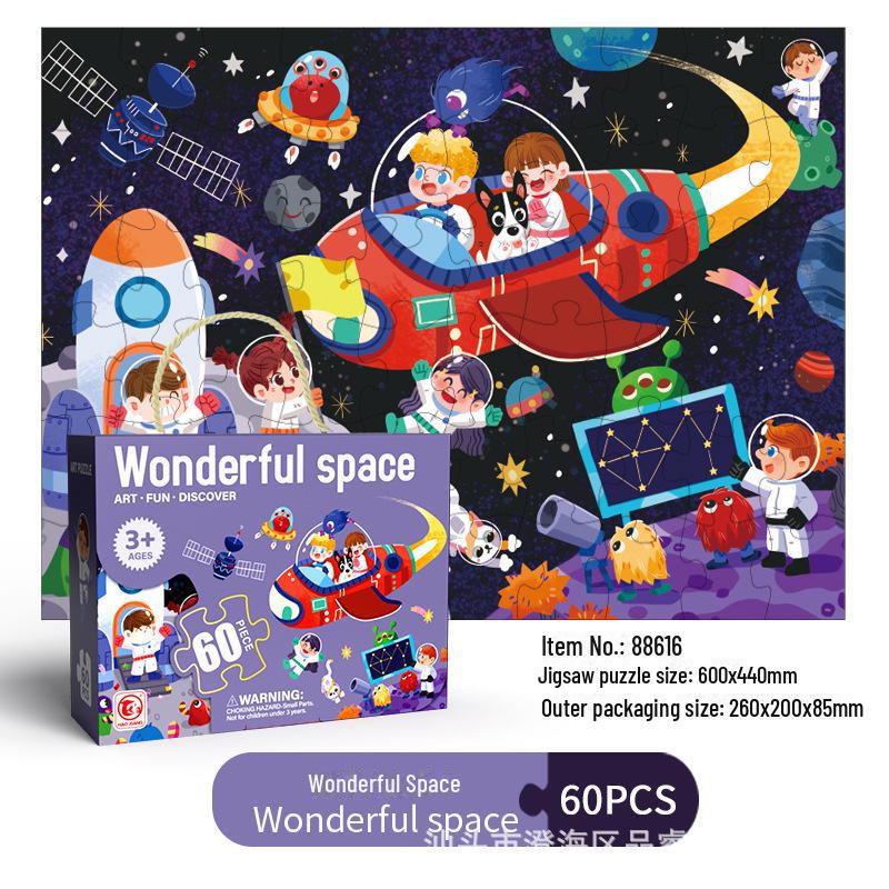 New Halloween and Christmas Children's Puzzle Educational Toys - Perfect for Baby Gifts, Birthday Presents, and Kindergarten Souvenirs.