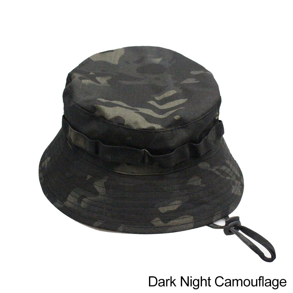 Camouflage Boonie Hats Summer Bucket Hat Men Women Outdoor Hunting Hiking Fishing Climbing Cap Fashion Flat Hats