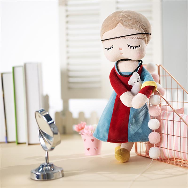 Non-Toxic Metoo Angela Famous Painting Plush Dolls Cute Children Elegant Princess Hug Soft Stuffed Toyskids Baby Gifts