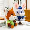 Cute Zootopia Judy And Nick Plush Toys Cartoon Dolls For Kids Birthday Holiday Gifts