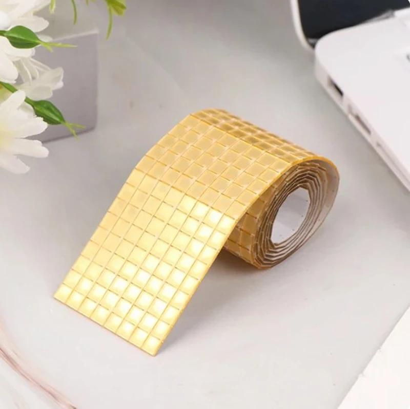 4x100 см Креативная DIY Стеклянная Зеркальная Наклейка Мозаика Самоклеящаяся Зеркальная Настенная Наклейка 3D Настенный Декор Аксессуары для Мебели