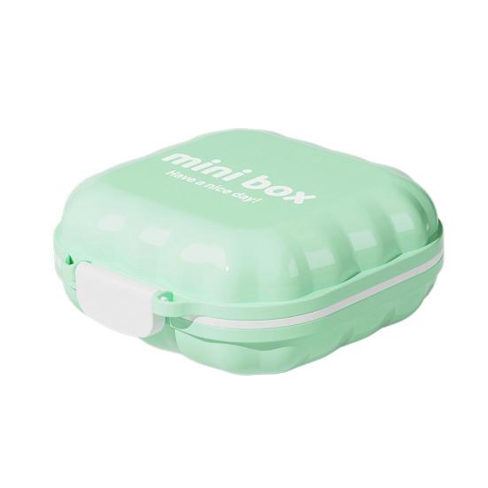 Yousheng Portable Pill Box, with 7 Compartments, Moisture-Proof Dust-Proof Medicine Organizer, for Travel Daily Use And