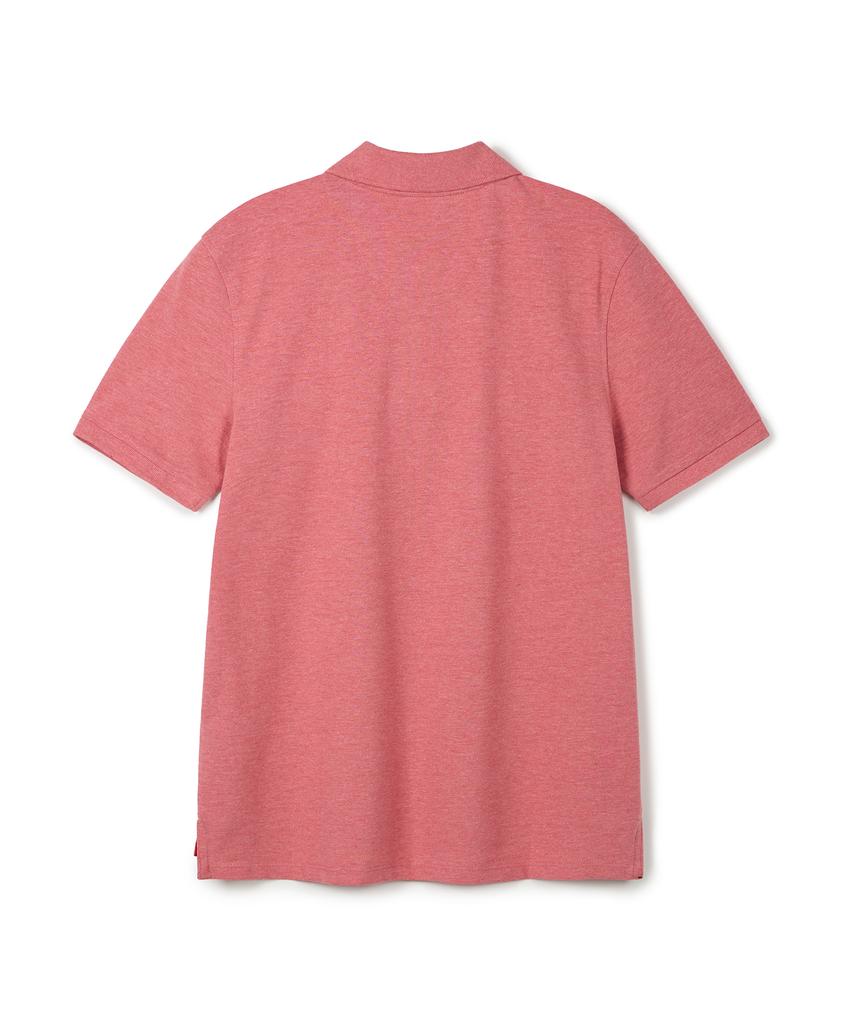 USPOLOASSN Summer Polo Shirt_Melange Pink