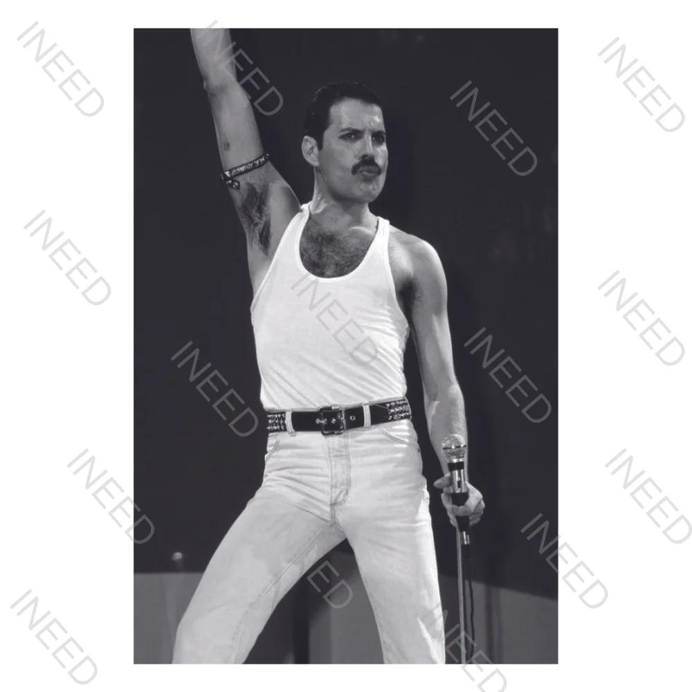 INEED Rétro Vintage Rock N Roll Groupe Panneau en Étain Affiche de Musique Plaque Décorative Plaque en Métal Pour Cave d'Homme Club Décor Mural Maison