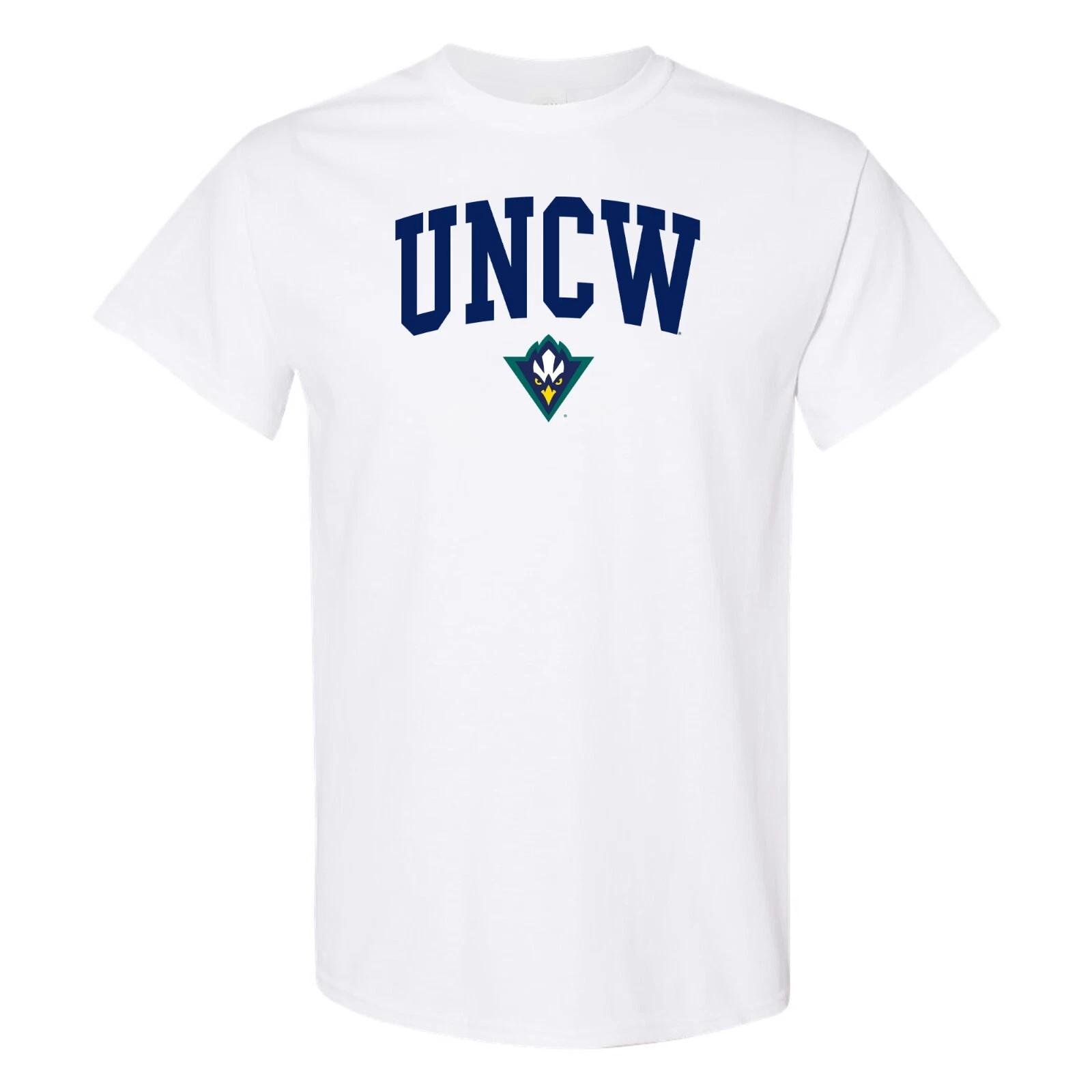 UNC Wilmington Arch Logo Seahawks - NCAA University T-Shirt - Short Sleeve XL
