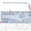 Heart Rate Scale Ruler Heart Rate Measuring Tool Caliper for Interpretation, Electrocardiogram Ruler Measuring Ruler