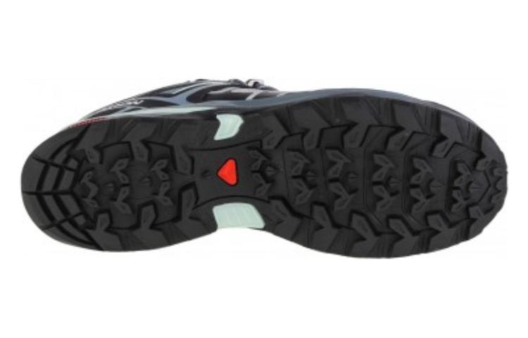 Women's Sneakers SALOMON X Ultra Pioneer Gtx W Mesh Waterproof Low Top Outdoor Shoes Women's Black Gray Green