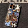 Birthday puppy for iPhone16promax space phone case Apple 14 transparent 12/13 fine hole 15