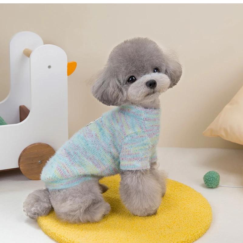 Vêtements d'hiver chauds pour chiens de compagnie, manteau mignon pour animaux de compagnie pour petits chiens de taille moyenne, vêtements pour chiots Yorkie Chihuahua, vêtements doux, fournitures pour animaux de compagnie