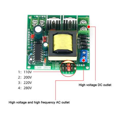 Inwerter Mocy 150W Moduł Boost DC AC DC12V do 110V 220V Konwerter Inwerter Podwyższający Napięcie Regulator Mocy