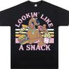 SCOOBY-DOO! Parecendo um Lanche Camiseta de Manga Curta Masculina e Feminina