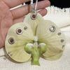 Women Girls Alloy Gift Pendant Personality Artificial Butterfly Orchid Creative Multiple Colors Fashion Accessories 5 Colors