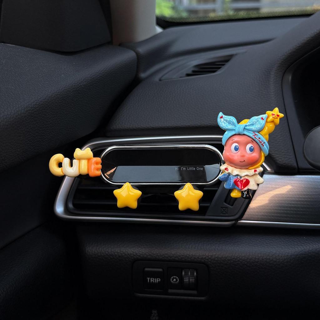 Cute Car Air Vent Phone Holder for Navigation - 2026 Model (Female)