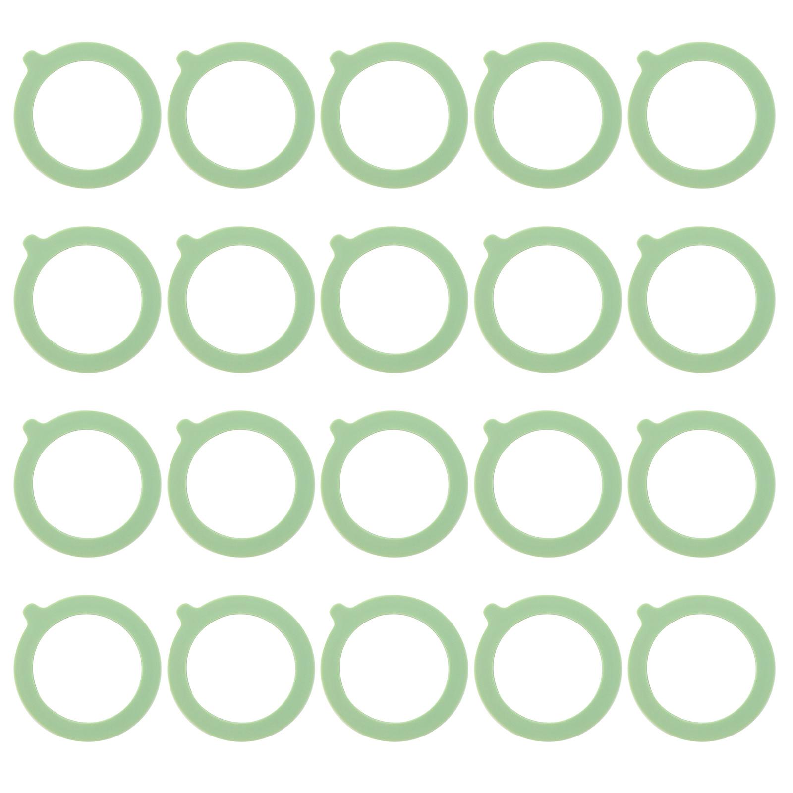 

20 шт. уплотнительных колец для банок, герметичная силиконовая сменная прокладка, герметичные уплотнительные кольца для обычной консервной банки