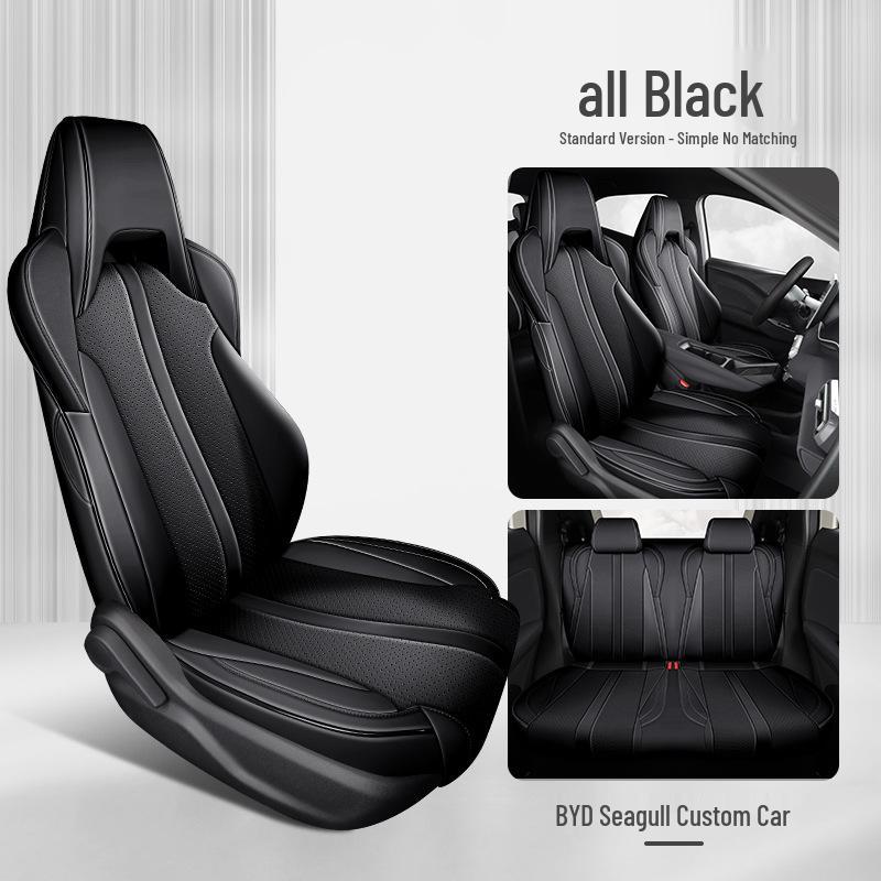 BYD Seagull Full Coverage Car Seat Cover - Universal Fit for Four Seasons, 2023 Model, Five-Seater
