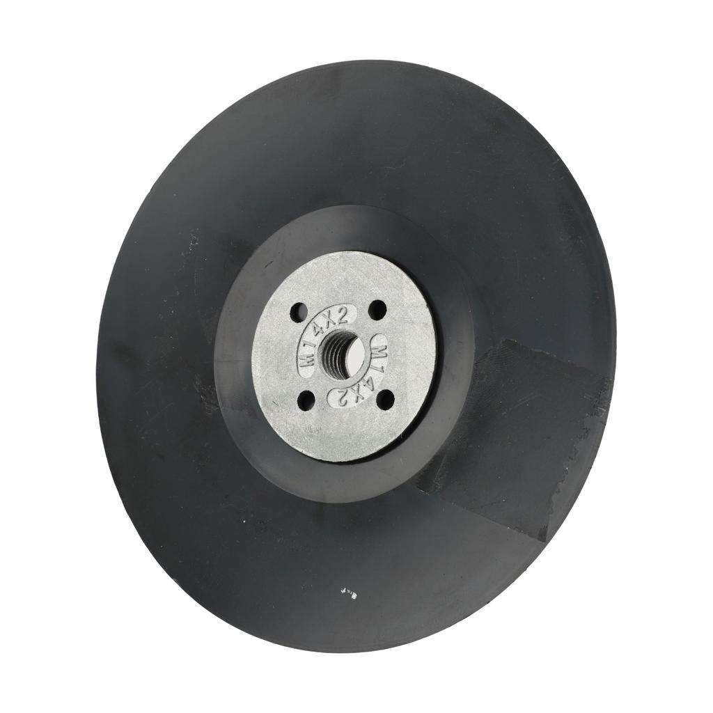 6 Inch Backing Pad 150mm with For M14 Thread Lock Nut Designed for Use with For Angle Grinders and Fibre Disc Sanding Pads