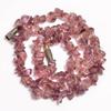 Natural Amethyst Gemstone Uncut Smooth Beads Necklace 6-9 Mm 17" UB-8379 UB-8379