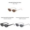 New Trendy Style Cat Eye Sunglasses With Uv400 Protection For Fashionable Outings