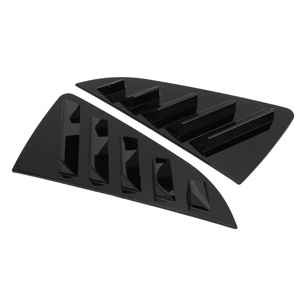 1Pair Side Window Louver Cover Protective Stylish Rugged Window Triangular Shutters Trim For Mk5 6R