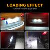 2x LED Number License Plate Light Lamp Assembly For Fiat 500L 500X Bravo Brava Grande Punto Evo Tipo Doblo Linea Car Styling