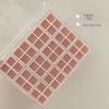 Jewelry Earrings Display Box with Transparent Design for Comprehensive Nail Accessories Storage