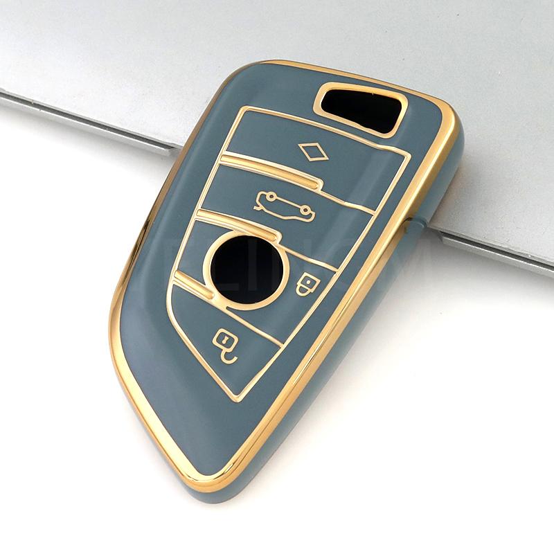 3/4 Buttons New Tpu Car Key Cover Case For Bmw X1 X3 X4 X5 X6 F15 F16 F48 G30 G38 525 540 740 1 2 5 7 Series Key Protector