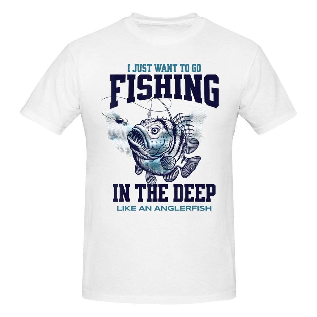 Fih Funny Meme T Shirt Men Women Short Sleeve Graphic Fish Fishing Clothing Streetwear Summer Loose Fit Pure Cotton Tee Tops
