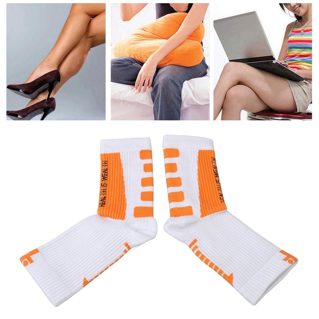 Sports Heel Socks Ankle   Foot Sleeve Support Compression Heel Socks for Athlete