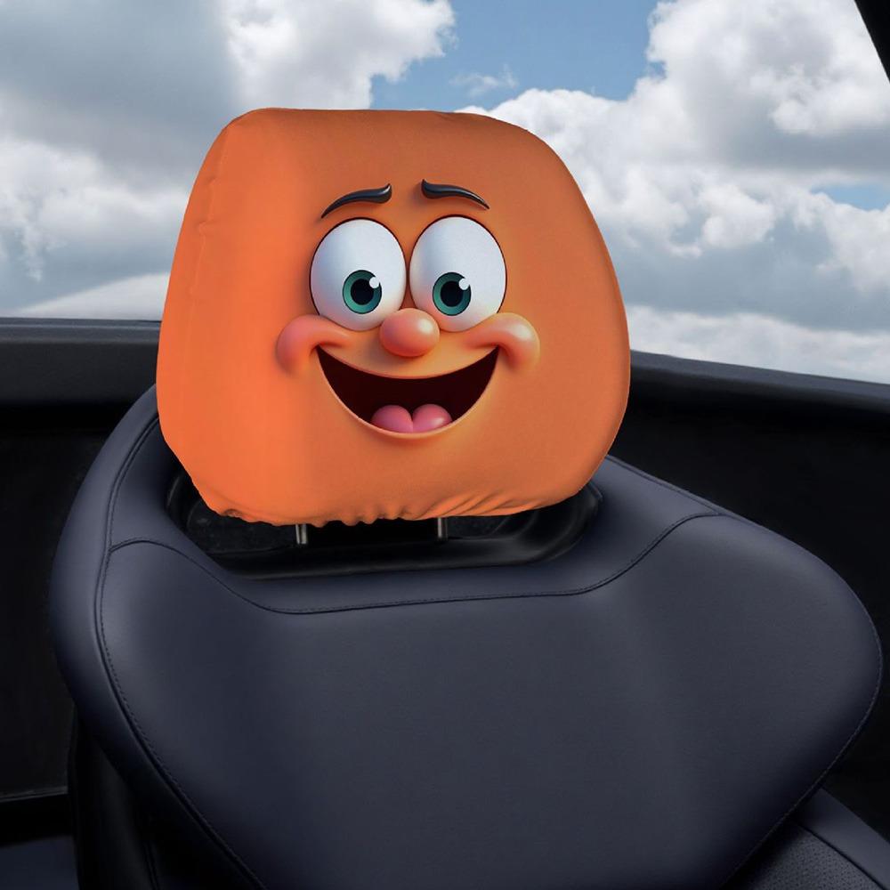 Elastic Car Seat Cover Universal Car Seat Headrest Interesting Car Headrest Cover  Halloween