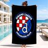 Asciugamano da Spiaggia Dinamo Zagabria Basket, Asciugatura Rapida, Facile da Curare, Adatto Sia per il Fitness che per le Vacanze al Mare, Essenziale Sportivo