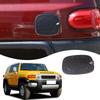 Matte Black Color Car Fuel Tank Cap Gas Oil Protect Cover Frame Exterior Trim Fit For Toyota FJ Cruiser 2007-2018