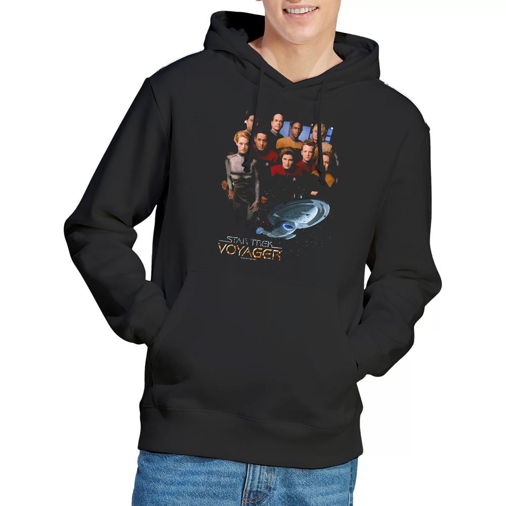 STAR TREK Men's Voyager Crew Hoodie