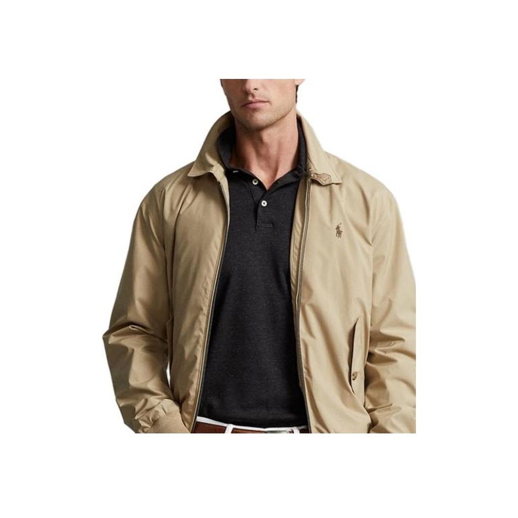 Polo Ralph Lauren Ss23 Solid Color Logo Embroidered Packable Jacket Men Jacket Brown MNPOOTW16021056-250