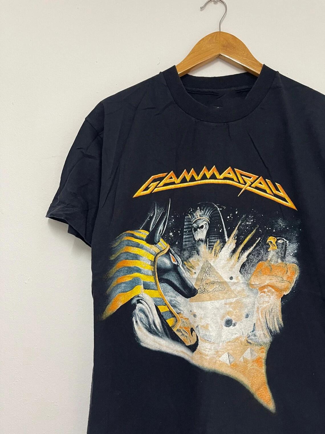 Gamma Ray Gift For Friends Black T-Shirt Cotton All Size Gamma Ray 03 XXXL