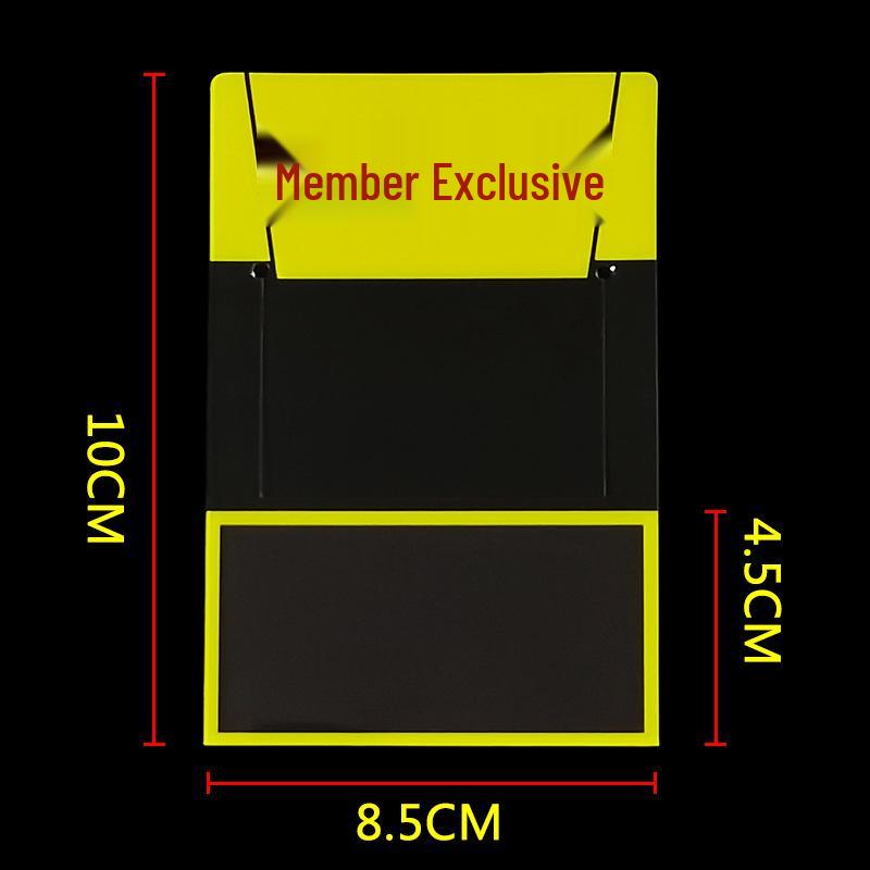 Transparent PVC Shelf Label Sleeve for Pharmacy and Baby Store Price Tags