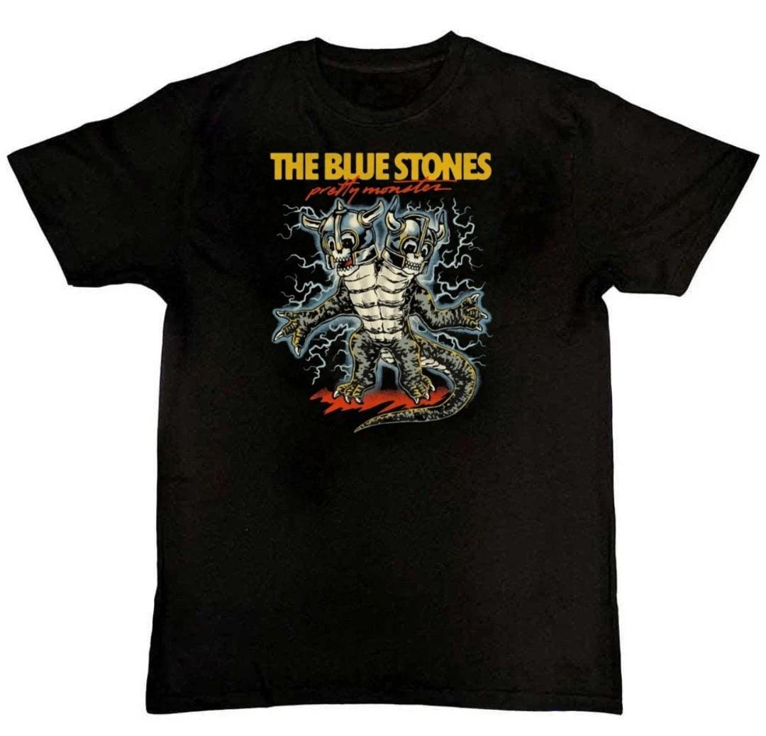 VTG The Blue Stones band Graphic Print Unisex Mens 100% Cotton T-shirt Mens Tees Top 4XL