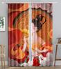 Chinese Traditional Festivals ColorfulBlackout Window Area Curtain Piece Living Interior Room Bed Chamber Bathroom Kitchen Door Storage Cabinet D