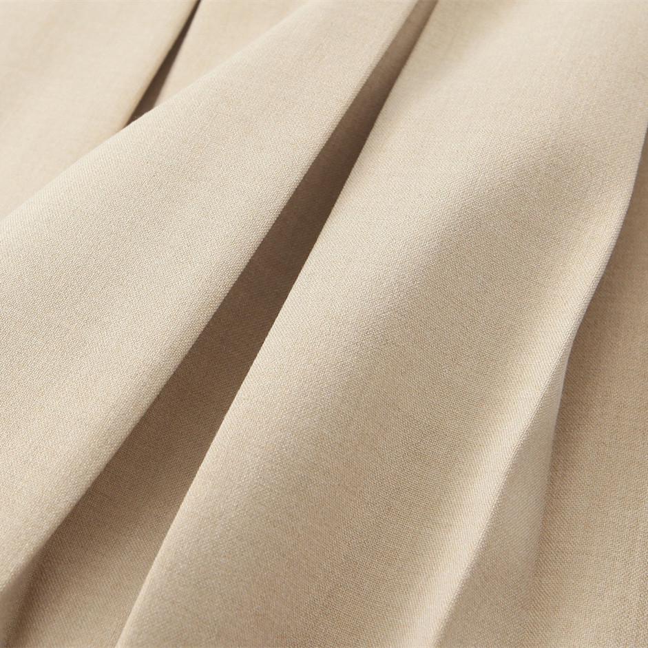 2025 Spring Women's Slim Fit Versatile V-Neck Pleated Vest Dress