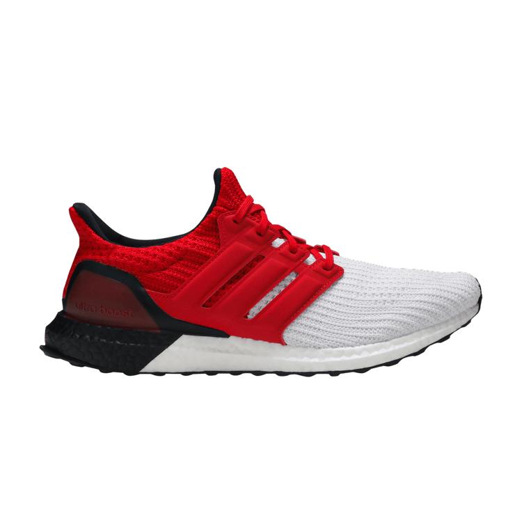 Men's Sneakers adidas Ultra Boost 4.0 White Red Black Footwear White/Scarlet/Core Black