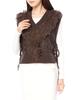 Snidel Loop Fringe Knit Vest SWNT214115 MOC F Women's