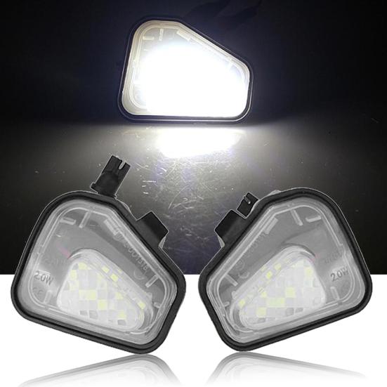 

2Pcs Side Mirror Rearview Puddle Lights Courtesy Lamps for Volkswagen Passat B7