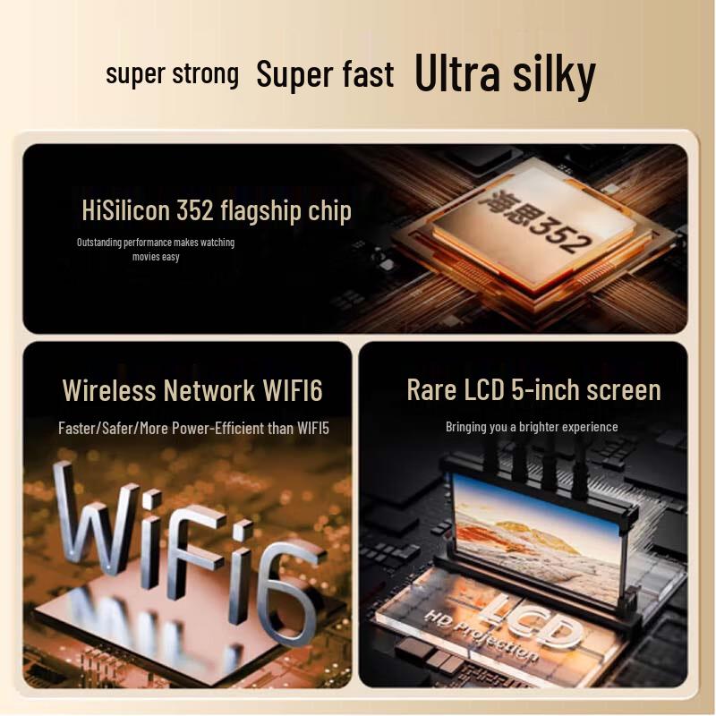 Konka H8 Pro 4K Home Cinema Projector (CN version)