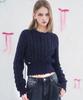 VIVACIOUS Erica Round Damage Knit - 3Col