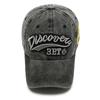 Hat Men's Washed Cloth Baseball Cap Embroidered Cap Street Outdoor Sun Hat Spring and Autumn Sun Hat