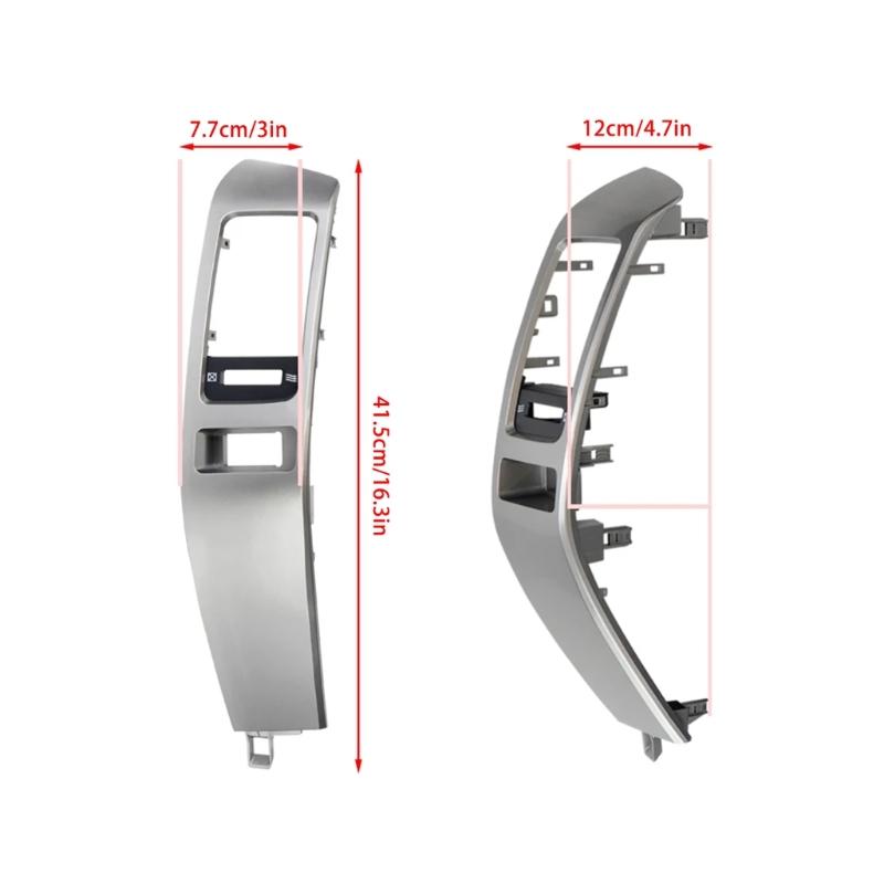 Car Air Conditioner Outlet Frame Air Vent Sensor Plate Panel Suitable for FJ120 120 Series 55474-60040 2003-2009 1 Pair