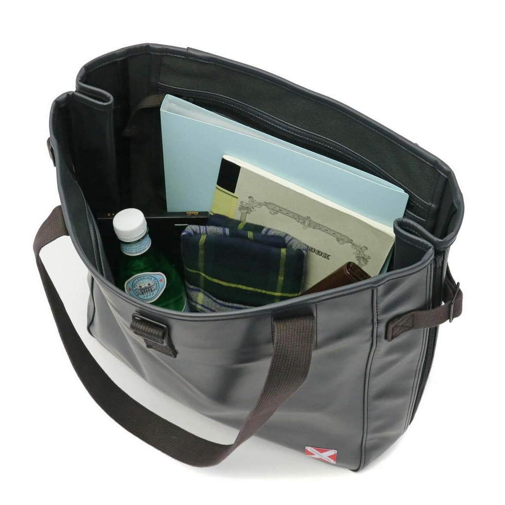 Yoshida Luggage Label Tote Bag Black & Co. [LINER] 951-09247 1.