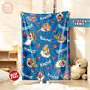 Custom Name Disney Snow White and the Seven Dwarfs Blanket, Birthday Gifts For Boys/Girls, Snow White Gift, Home Decor, Christmas Gift